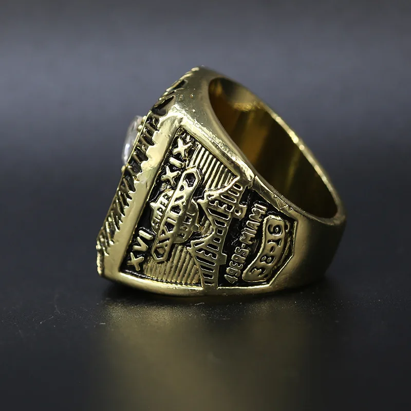 1984 San Francisco 49ers championship ring Europe and America popular memorial nostalgic classic ring