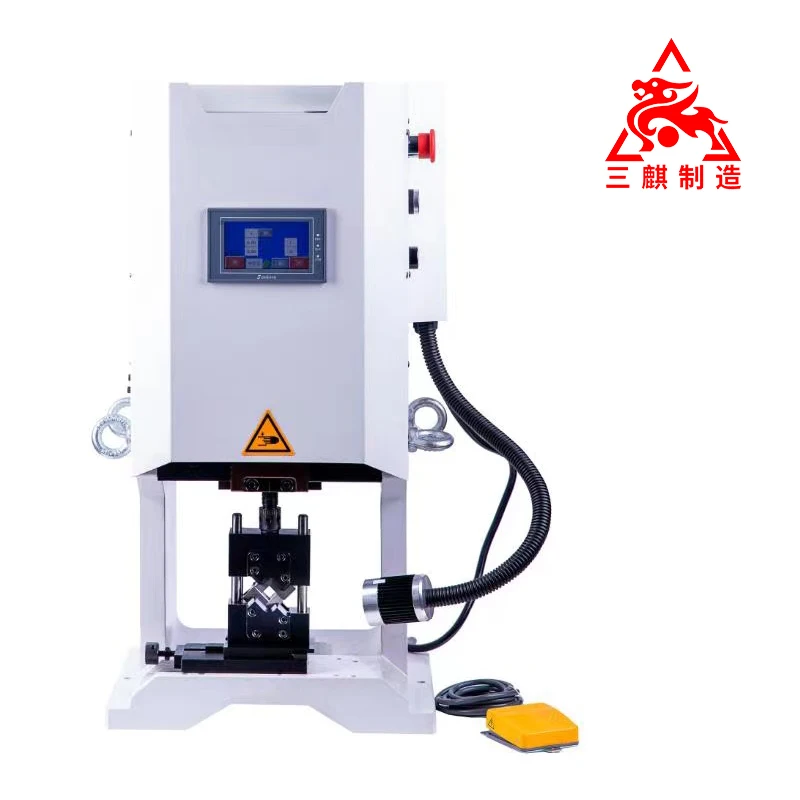3Q Semi-automatic servo motor driven Terminal Crimping Machine semi-auto strip and crimp machine 8T