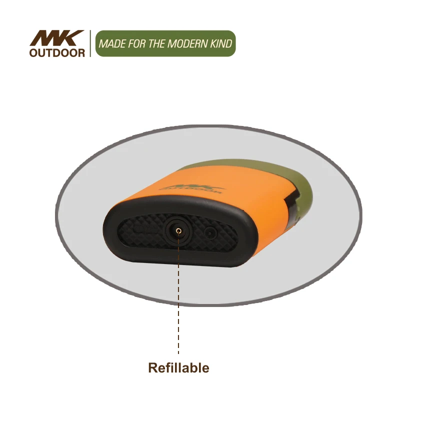 MK butane lighter gas candle electric windproof electric rechargeable arc lighter