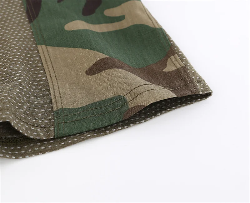 ESDY Tactical Summer Combat Training Uniform Frog Suit Camo Short Sleeve T-shirt