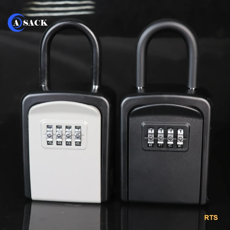 Asack G10 anti-corruption fine metal lock box combination safes security storage holder casseforti chiave safety estate key box