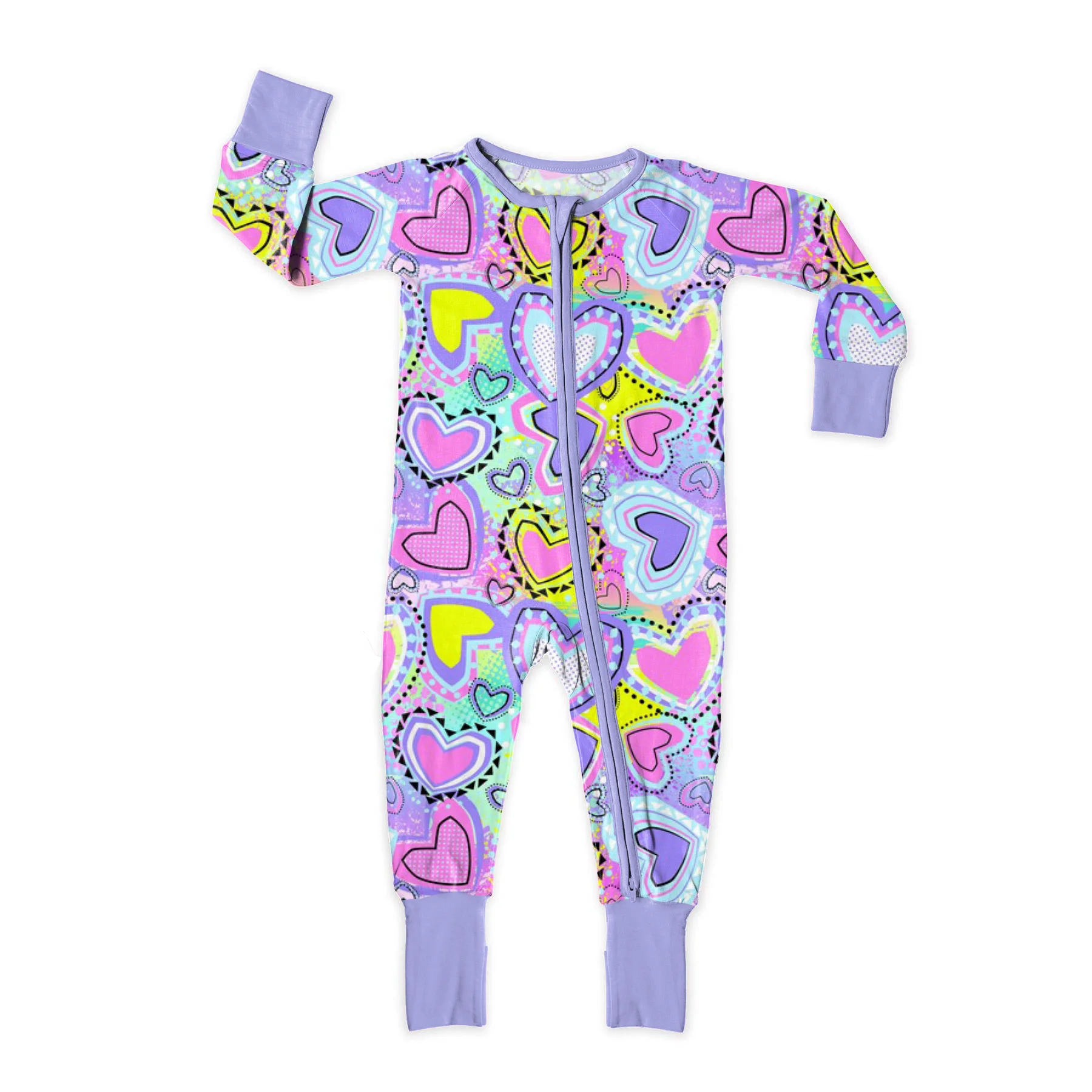 Custom Fall Character Print Baby Zipper Bamboo Baby Products