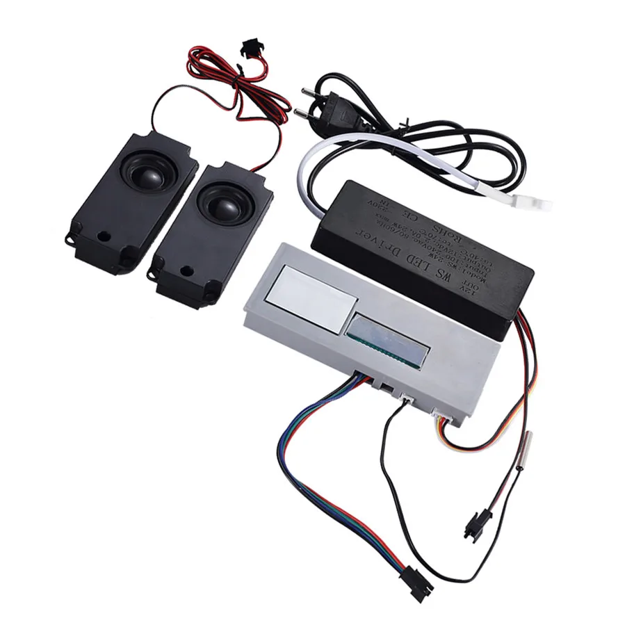 Blue tooth Speaker Switch Controller With Led Screen Time Temperature Sensor Switch For Mirror Touch Switch Sensor