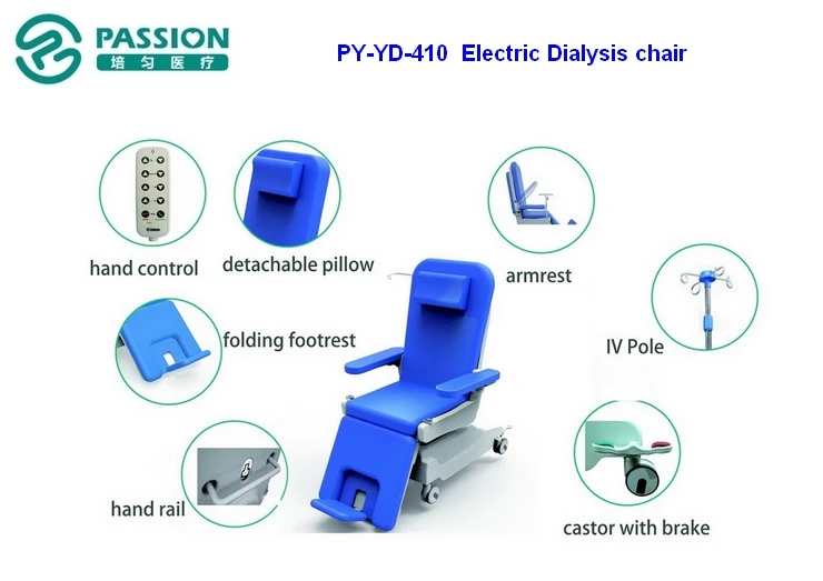 Кресло или кровать PY-YD-410 с 4 двигателями для электрического