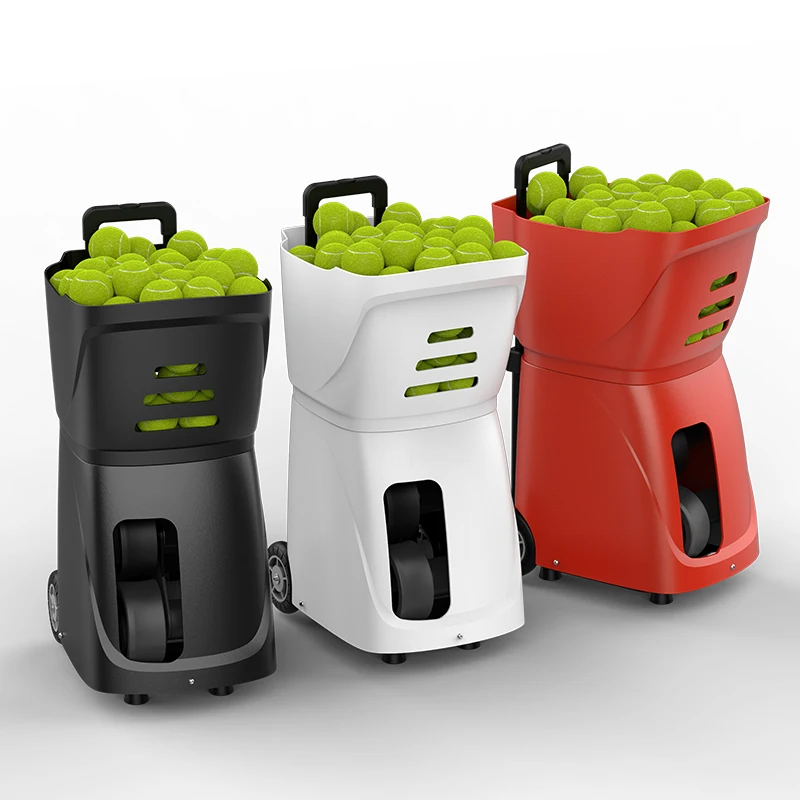 Higher Quality Practice Lanching Throwing Ball Tennis Ball Machine With Powerful Programming Capabilities