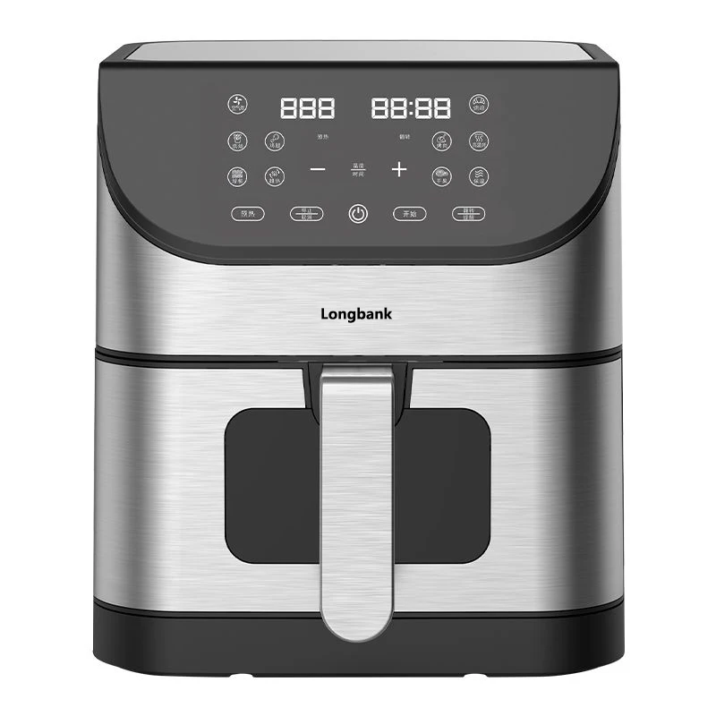 Wholesale Best Sale High Quality 6L Visual Air Fryer Electric Oil-Free Multi-Function Plastic Square Household Use Hotels