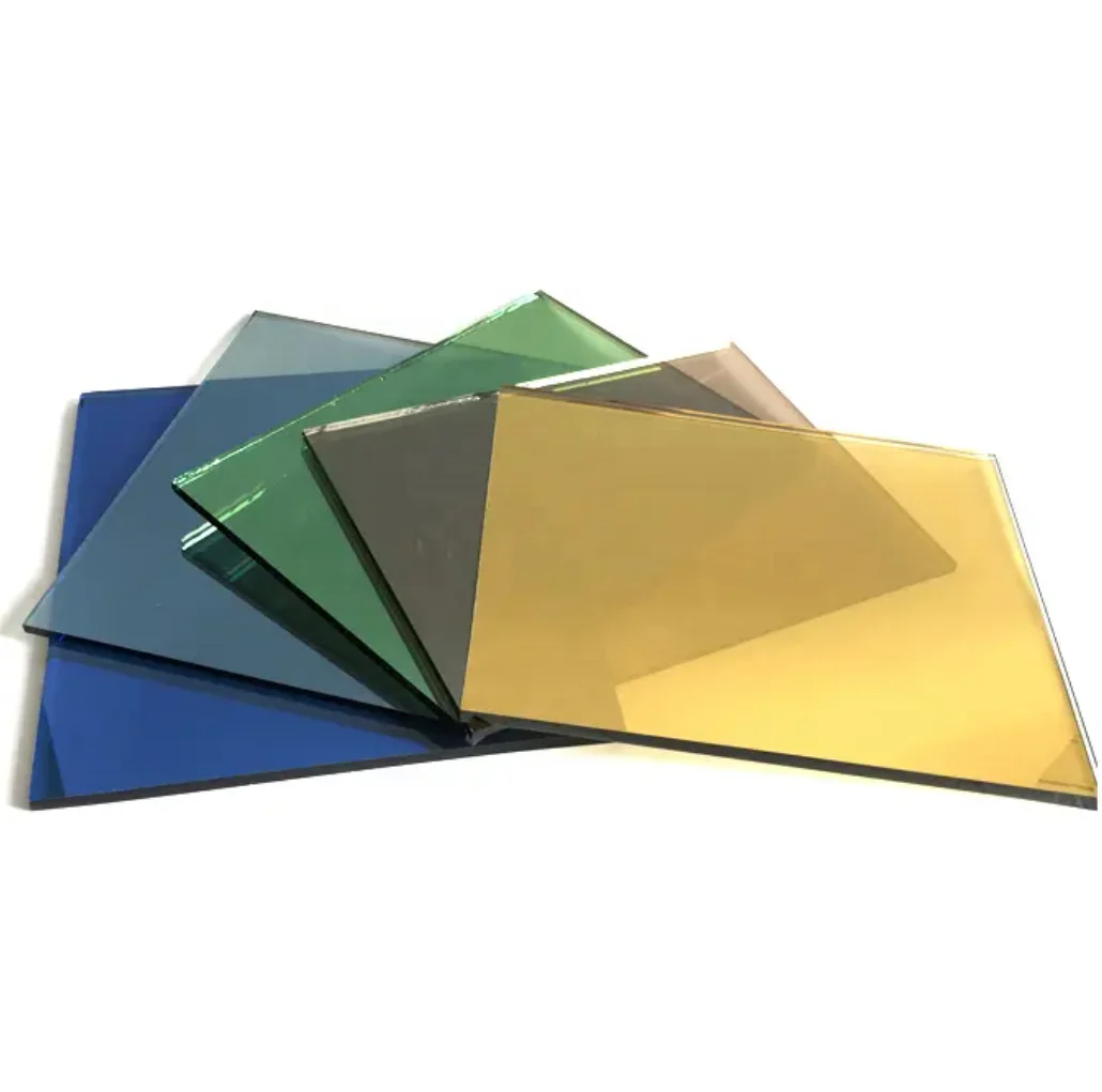 8mm 10mm 12mm 15mm reflective bronze glass