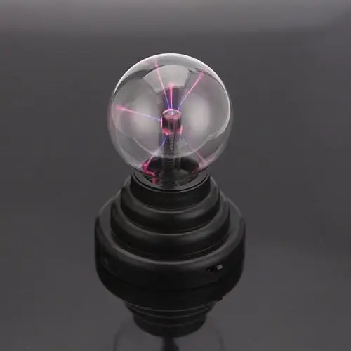 3' Static Electricity Globe Electric Lightning Ball Touch Sensitive USB Powered Amazing Gift for Parties Birthday and Holiday