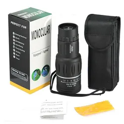 Mini Monocular Bifocal Zoom Binoculars HD 16x52 Night  Hunting Hiking Camping Travel Binoculars