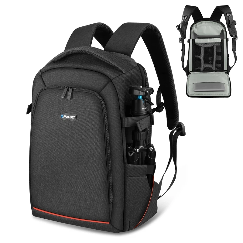 Hot Selling Dropshipping New Arrivals  PULUZ Camera Outdoor Dual Shoulders Camera Backpack Bag (1600607671503)
