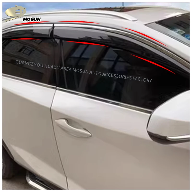 Window Visor for LEXUS NX 350 400 H 2022 Auto Vent Visor weather shield Deflector wind breaker Rain Guard