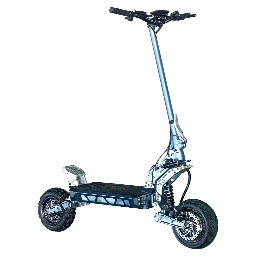 60V 6000W Dual Drive 80Km/H Fast E Scooters 50Mph 11Inch High Speed Two Whee