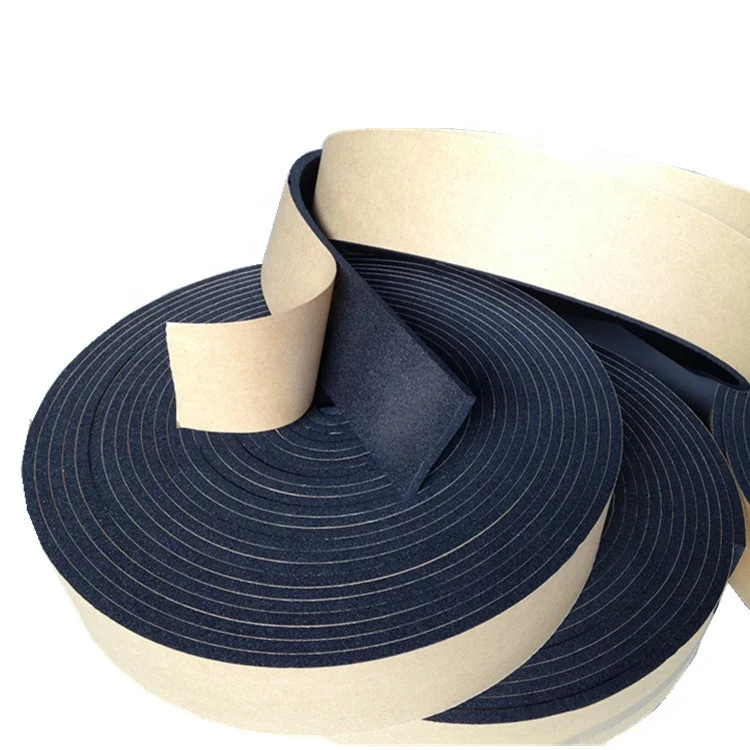 Closed Cell NEOPRENE NBR PE EPDM Foam Rubber Seal Strip Adhesive Backed Foam Strips adhesive foam tape