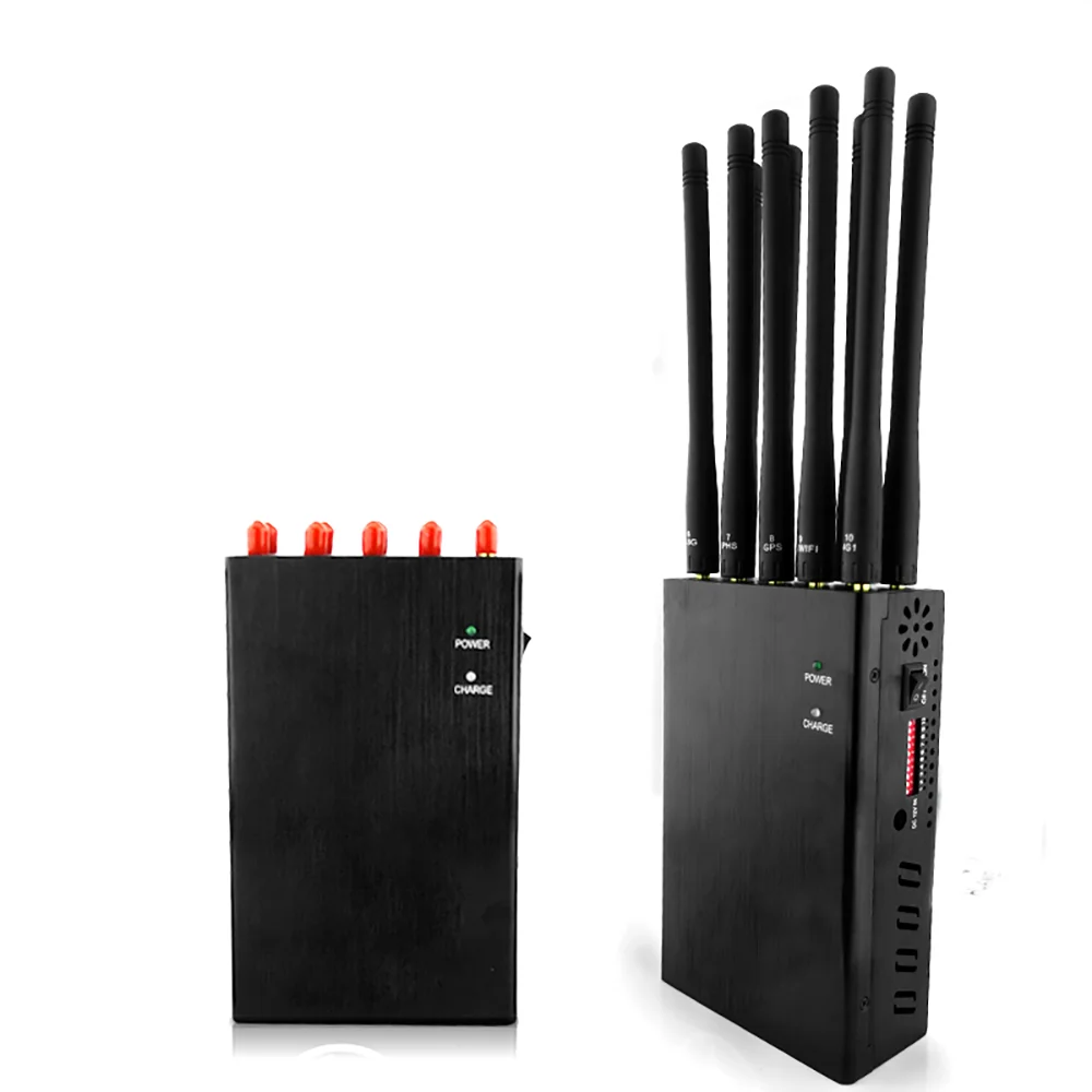 Portable Handheld 10 Antennas 2G 3G 4G 5G GPS WIFI RF Signal Detector Device Mobile Phone Shielding Detecteur