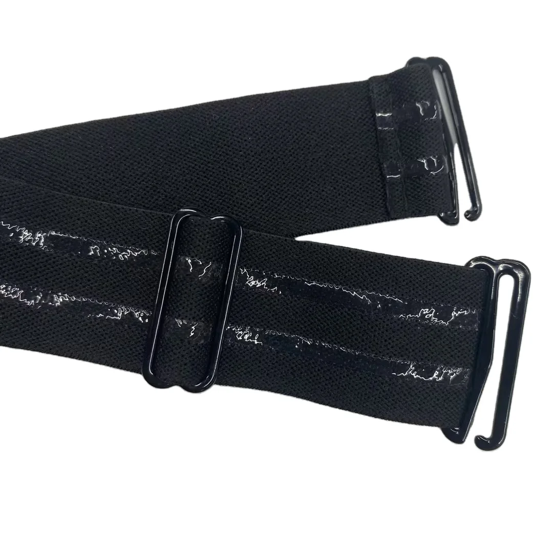 High quality adjustable wig elastic band customers LOGO printed Nylon Wig Elastic Band For Wig Accessories Diy