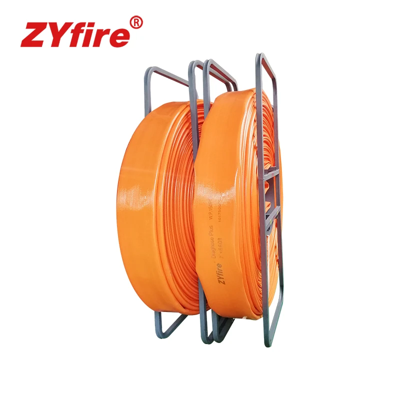 ZYfire 4-дюймовый гибкий полиуретановый шланг для подачи воды сельского хозяйства