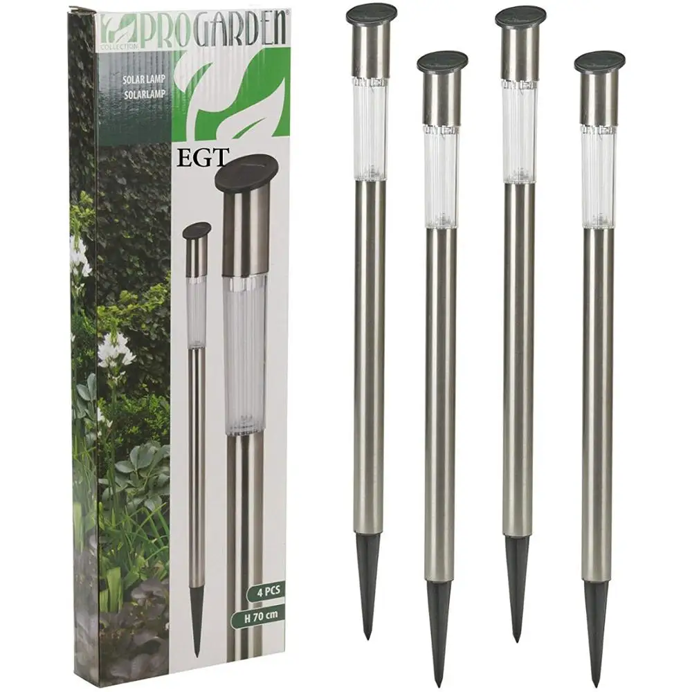 Stainless Steel Material Garden Lights LED Grass pathway solar stake light
