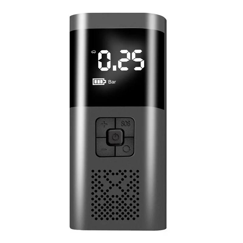 Bike Pump Mini Tire Inflator Portable Air Compressor 150PSI Cordless Electric Bicycle Air Pump, Auto Shut-Off with Presta