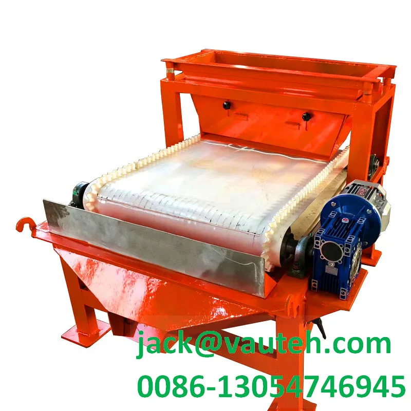 high intensity 20000 gauss wet magnetic separator roller