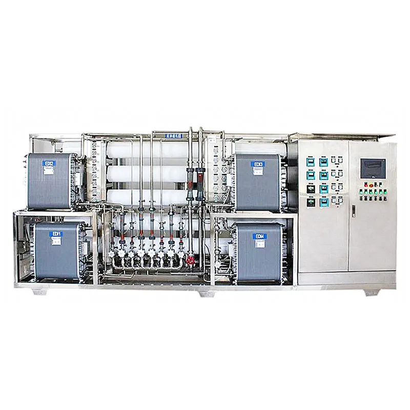 Yuquan 4000LPH laboratory ro reverse osmosis deionization water filter purification treatment system for dialysis