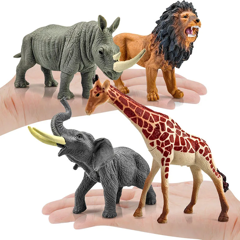 Toy simulation animal model Cognitive Development Intelligence brain-moving boys birthday gift