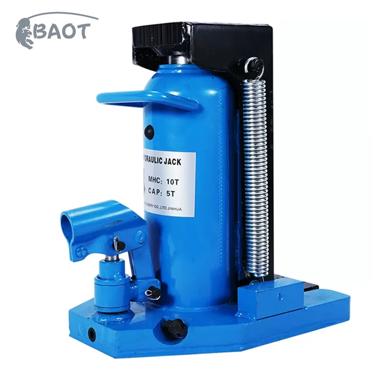 China Manufacture Durable Heavy Load 5 Ton Lifting Hydraulic Claw Toe Jack
