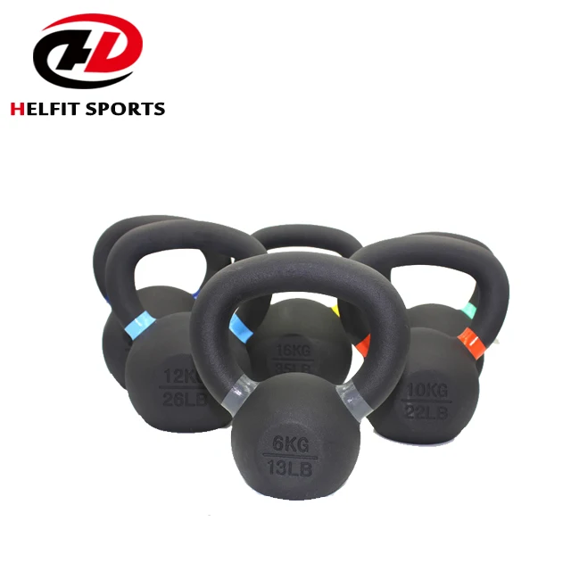  Лидер продаж Гравитационный чугунный порошок с покрытием Kettlebell/Skull