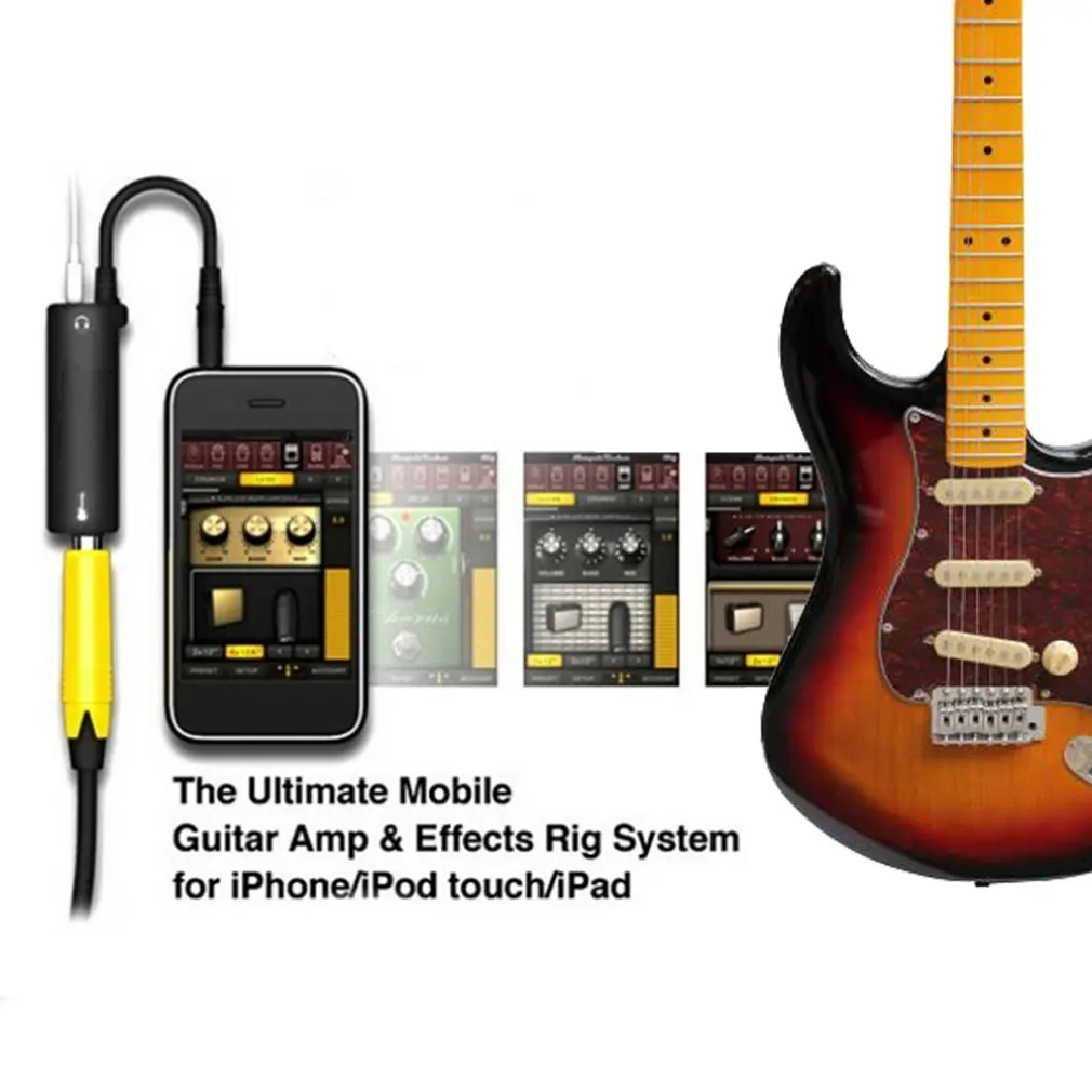  Для мобильных гитар Irig с новыми переходниками интерфейса гитары для