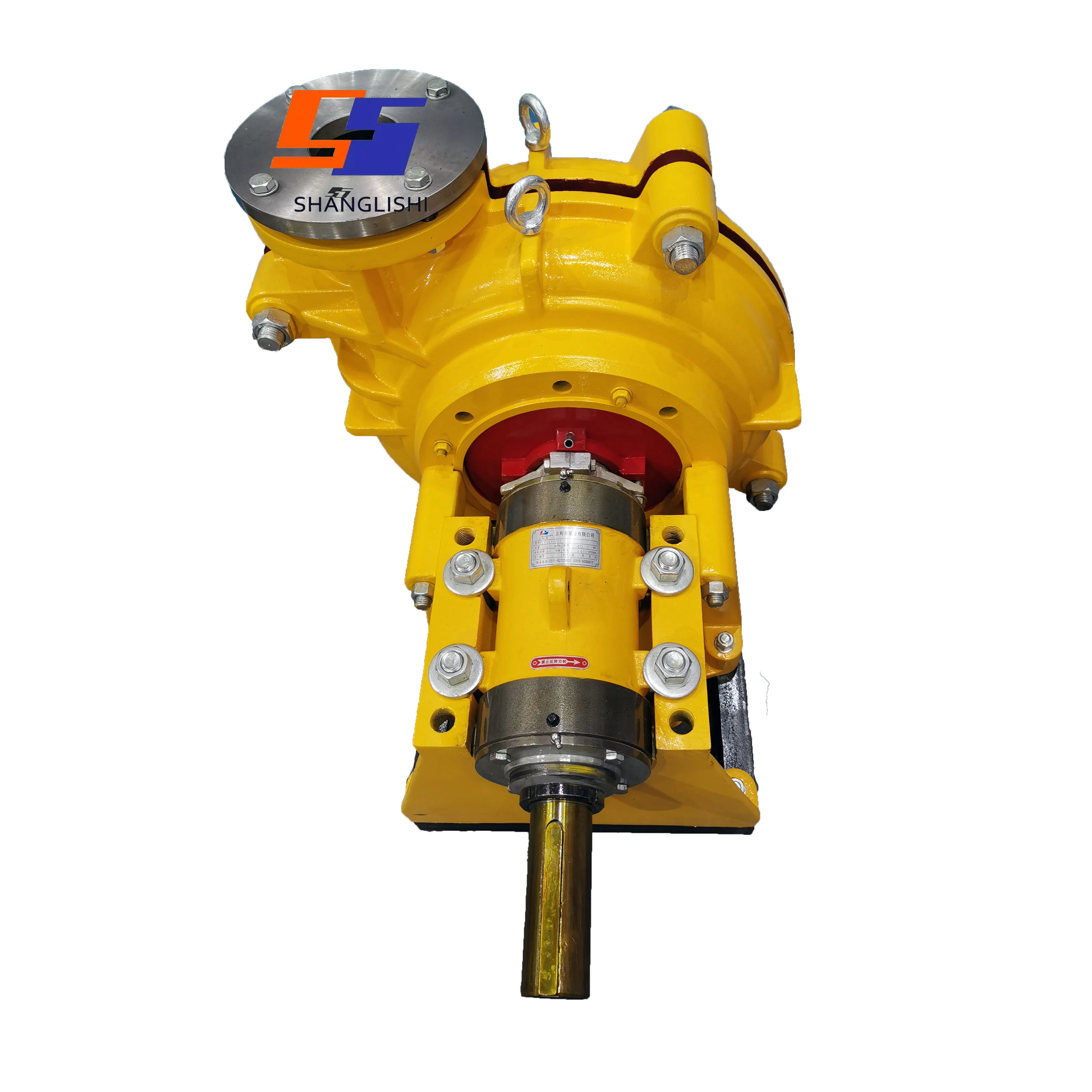 Horizontal 6 inch slurry pump sand concrete centrifugal electric motor pump slag slurry pump price