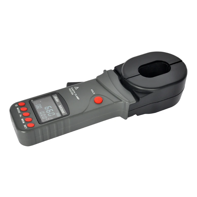 Manufacturer Digital Clamp-on Earth Ground Resistance Tester Meter digital earth ground resistance tester