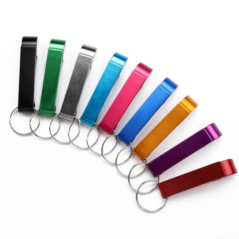 YINGXIN golden supplier mini box beer opener tool keychains aluminum alloy bottle opener keychain