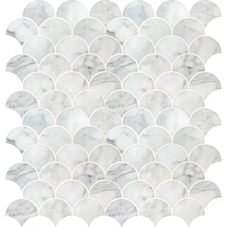 Yong Feng Stone Mosaic Tile Natural Stone Marble Irregular Size Design  Tile
