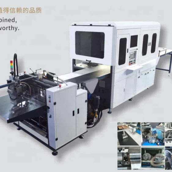 Automatic visual positioning laser making machine for rigid box/gift box/hard board box