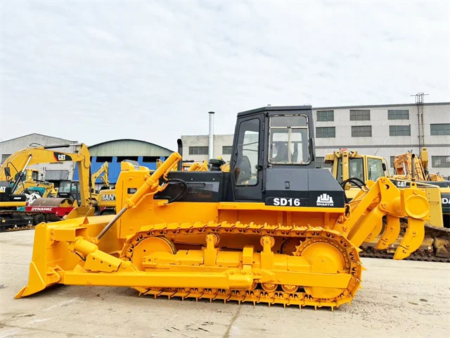 Made in China Low Working Hours 160Hp Power Cummins Engine Shantui SD16 Bulldozer Used Shantui Bulldozer Bulldozer Sd13 Sd22