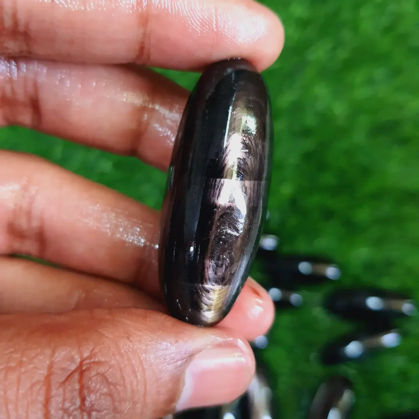 Devine gems Indian Manufacturer and Supplier of Hypersthene shivas Cabochon Loose Gemstones for Jewelry and Crafts