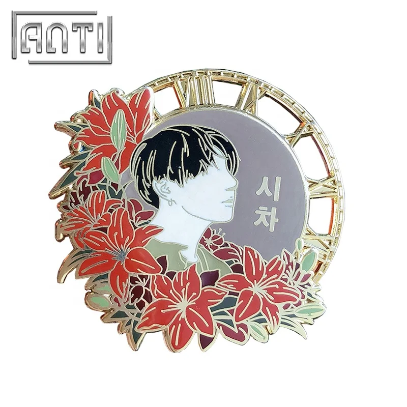 Flower pin 4