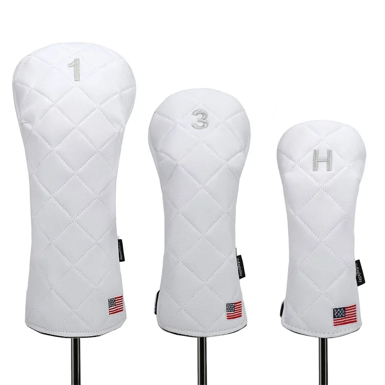 Custom Design Polyester Golf Driver Club Covers Head Cover