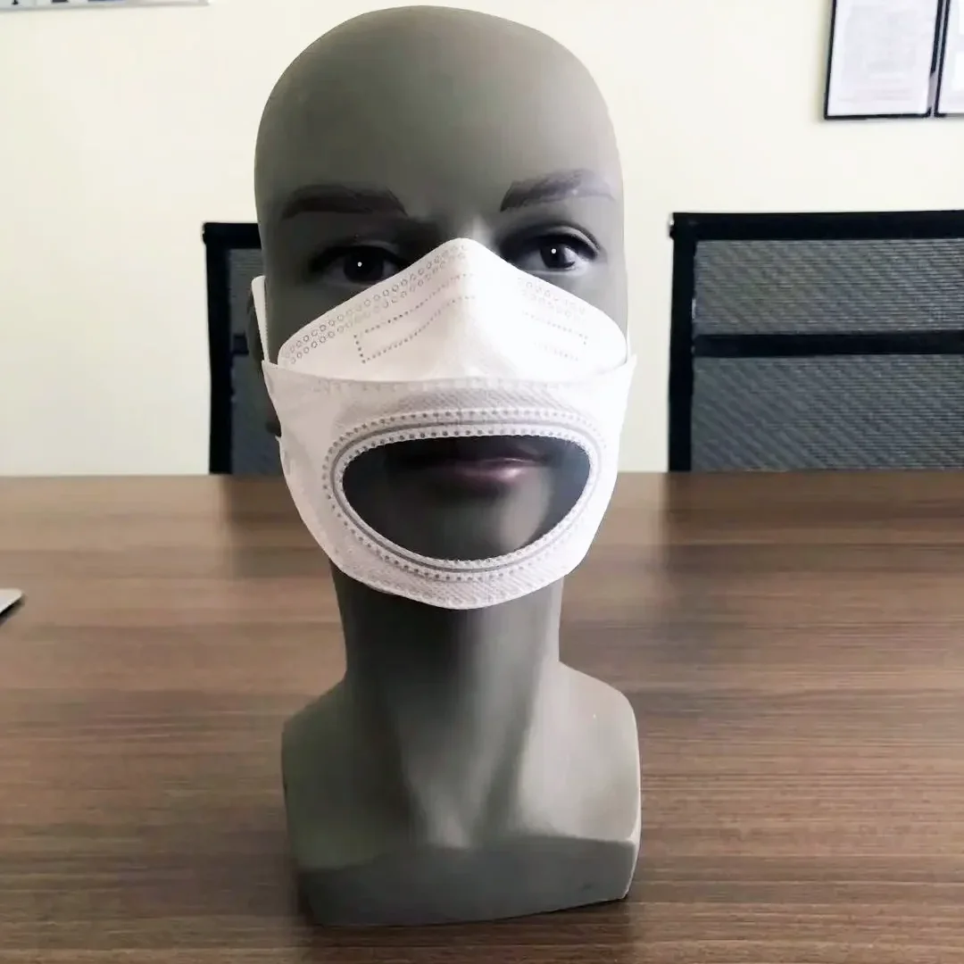 Multipurpose Masks  High Protection  Clear Face Mask Reusable Smile Protector 4 ply High Protection Best Clear Mask