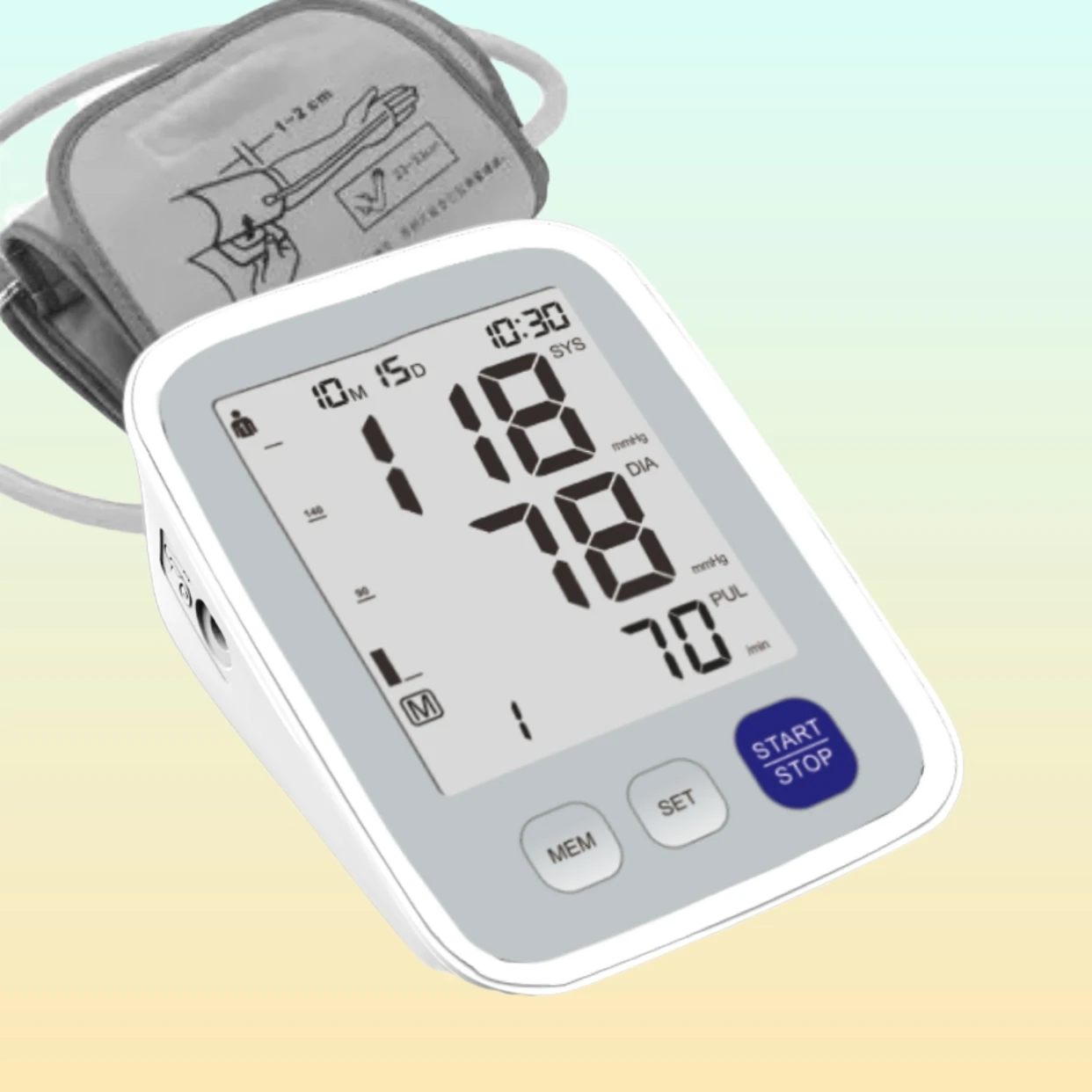 Hot Sale Apparatus For Measuring Pulse And Monitors Best Pressure Machine Blood Pressure Monitor