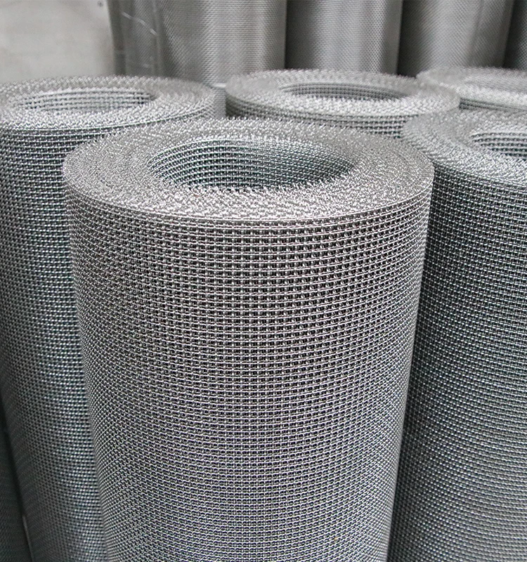 Professional Manufacture High Quality Low Carbon Steel  Q195 Woven Welded Metal Wire Mesh (37 Years Factory)