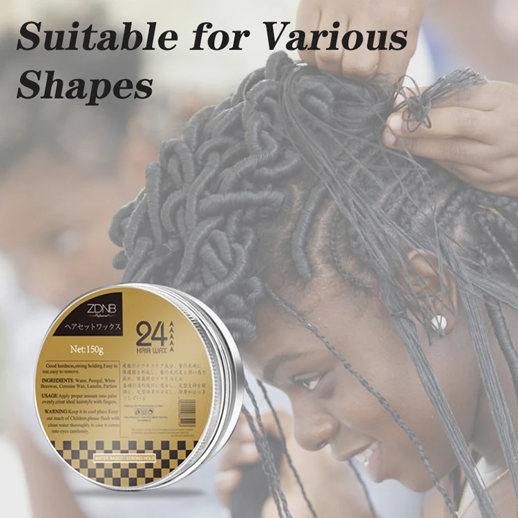 Private Label OEM/ODM Mens Hair Shaping Moisturizing Hair Clay Hair Wax