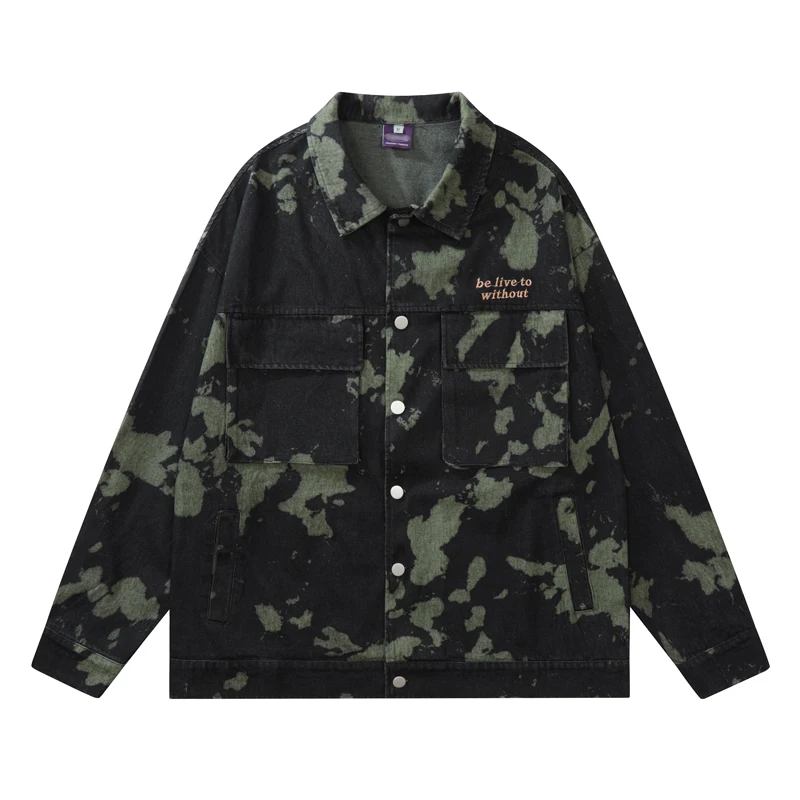 Outdoor Overall Hunting Tactical Field Casual Coat For Men Jackets Winter Quilted  Sleeves Pattern Camo Coaches Jacket