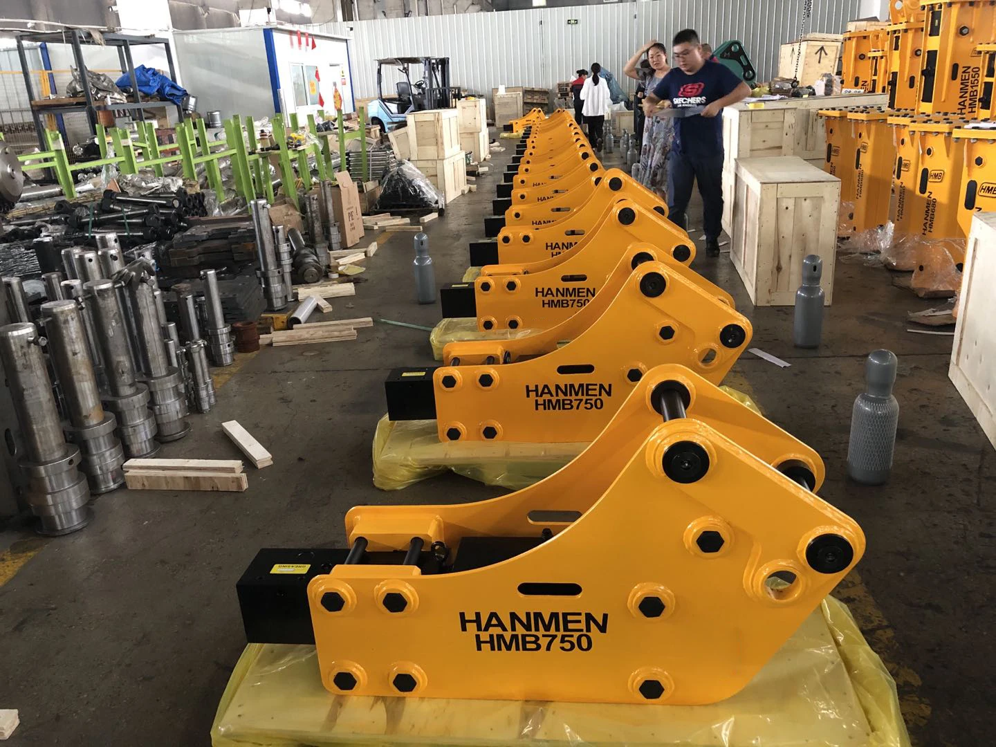 Backhoe loader hydraulic hammer jcb 3cx hydraulic Rock Breaker Hammer For 6-9 Tons Excavator