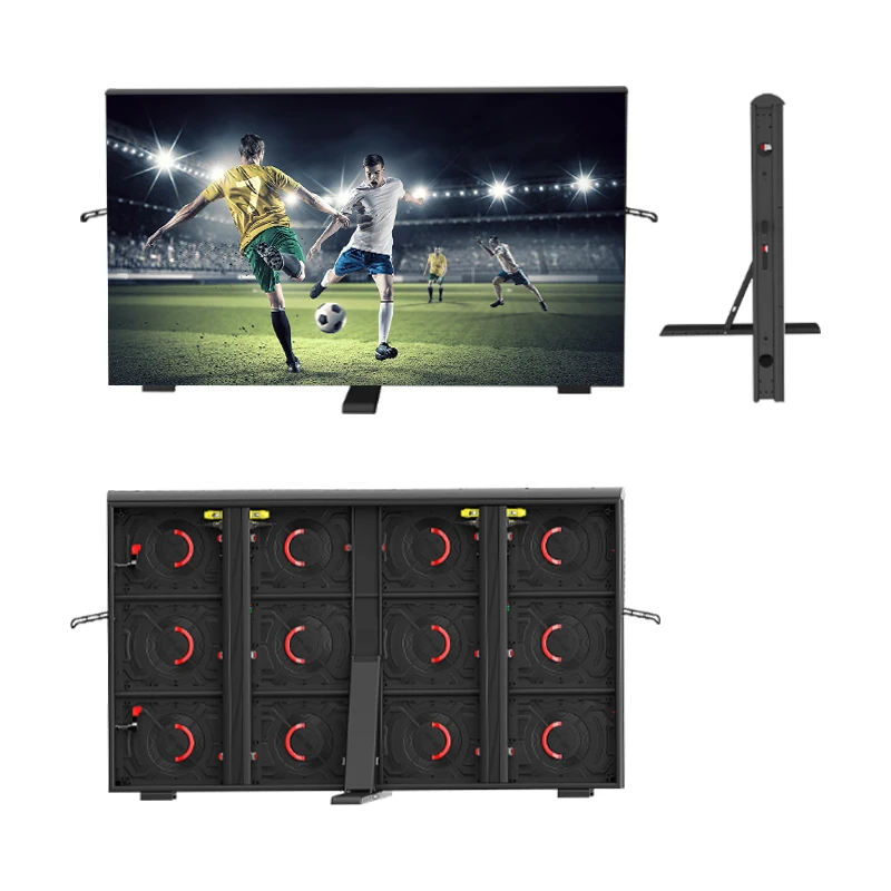 P8 P10 10Mm Outdoor High Brightness Led Scorebaord Display Video Wall Hd Sports Football Screen Soccer Stadium Led Board Panel