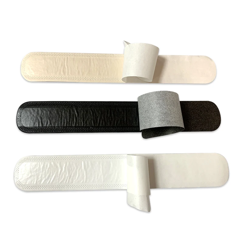 Top selling hat liner  absorbent sweat pad girl collar pads for clothes disposable collar sweat pads