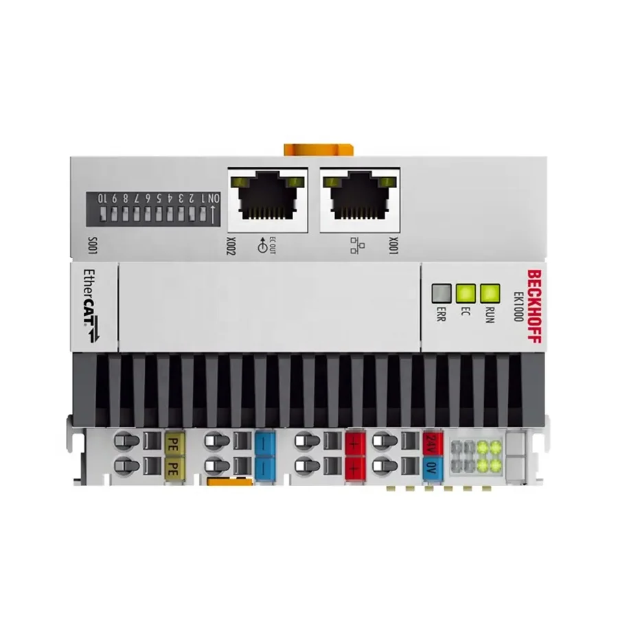 EK1000 I/O Terminal Module Ethercat Coupler Upports Ethercat Communication Over Switched Ethernet Networks Such As Tsn Networks