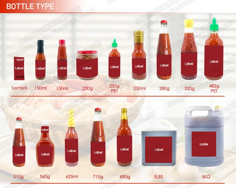 5LBS BRC Super Africa Red Sweet Sriracha Hot OEM Chili Sauce Brands