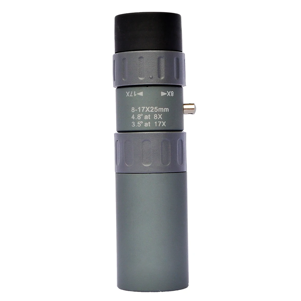 Hollyview 8-17x25 mini pocket zoom monocular telescope with cheap price