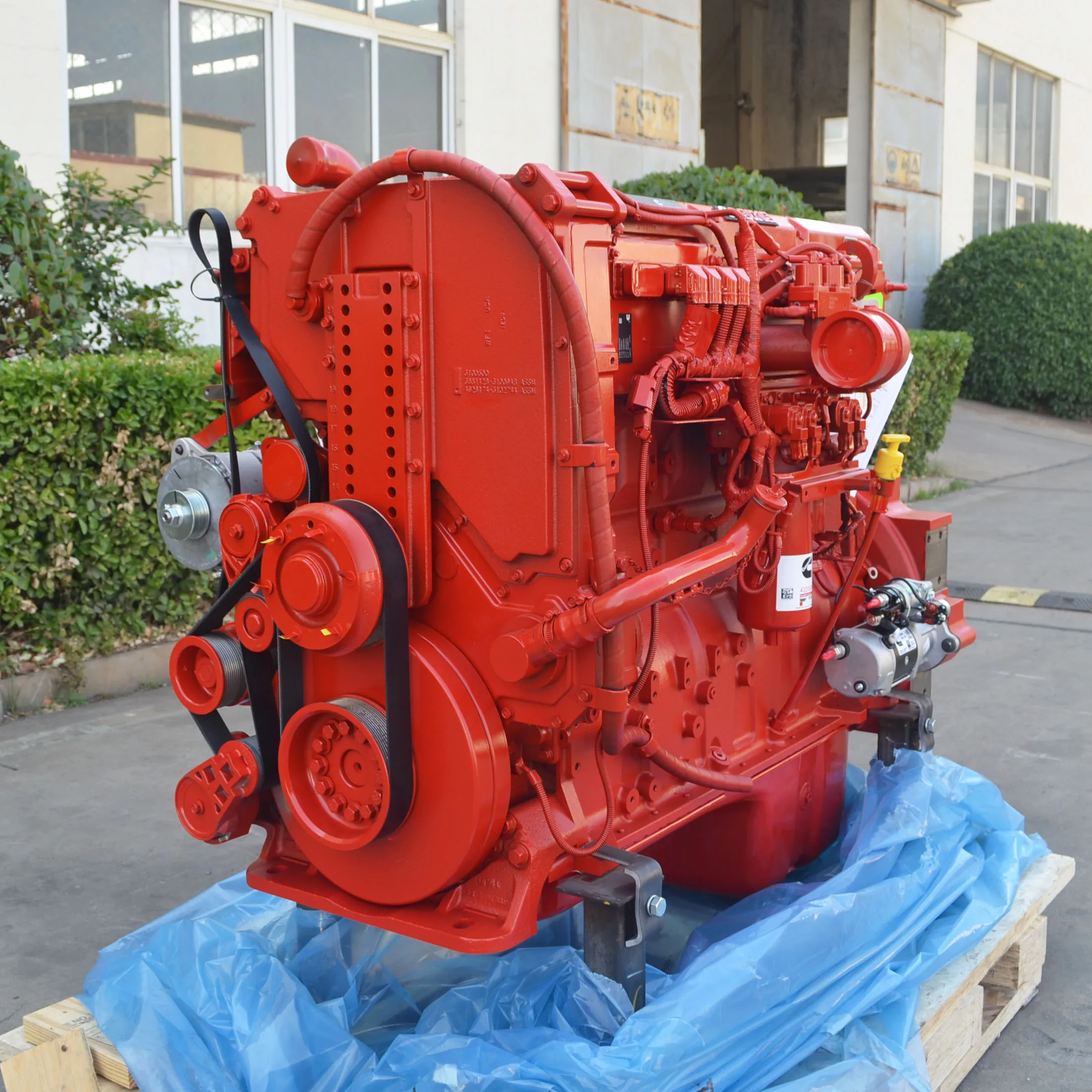 Абсолютно новый двигатель Cummins QSX15-C525 525hp/2100 об/мин в сборе для самосвал строительная