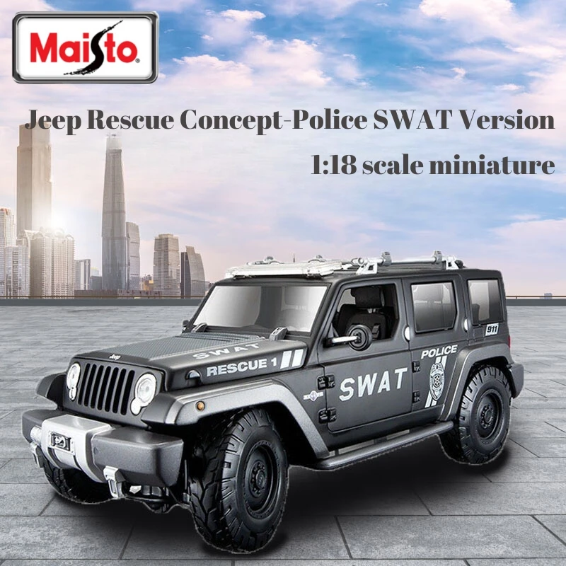 Maisto 1:18 Die Cast Model Cars Alloy Metal Car Model SUV Gift for Kids